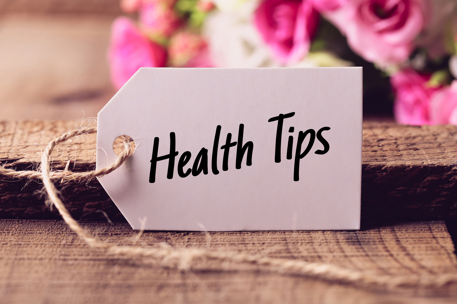 Health Tips Text